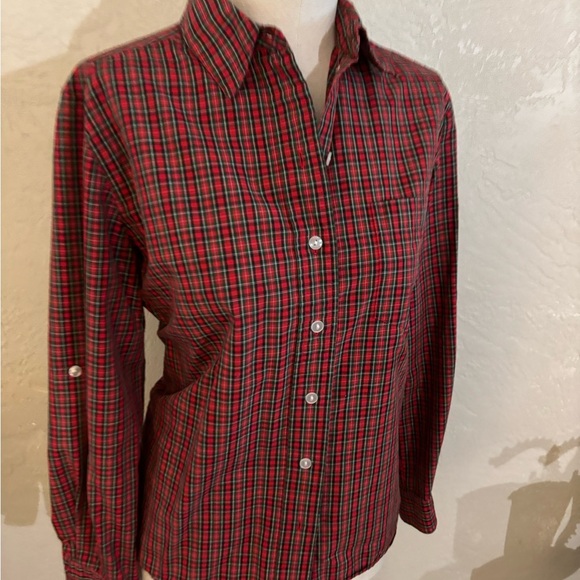 Allison & Co Red and Black Plaid Shirt - Picture 2 of 7